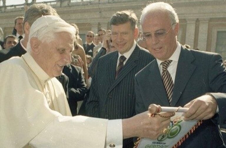 Benedicto y Beckenbauer
