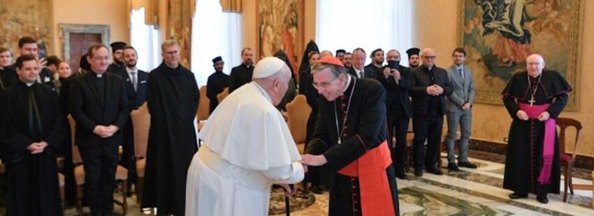 El Papa con Miembros del Comité Católico para la Colaboración Cultural con las Iglesias Ortodoxas y Ortodoxas Orientales