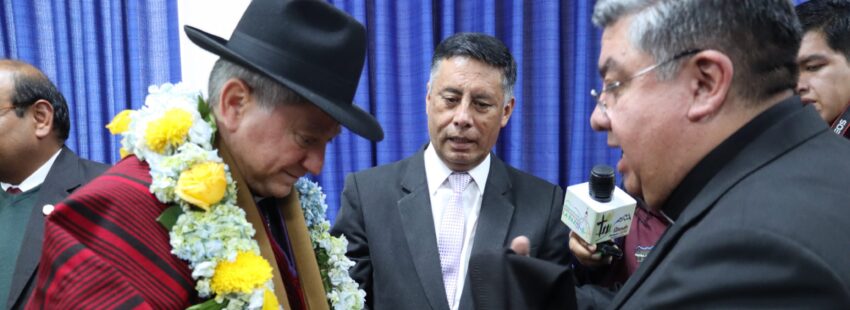 Fermin Sosa Rodríguez asume la nunciatura ‘a lo boliviano’:  “Vengo aquí como misionero”