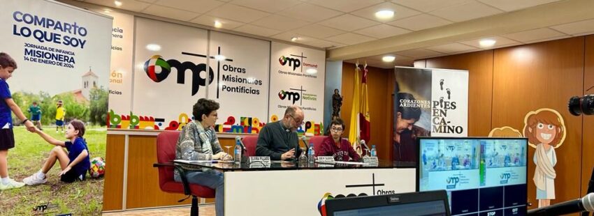 Rueda de prensa de la Infancia Misionera 2024
