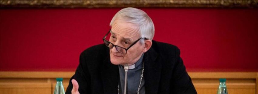 El cardenal Zuppi se muestra tajante: “Decir basta a la guerra es la única forma de resolver los