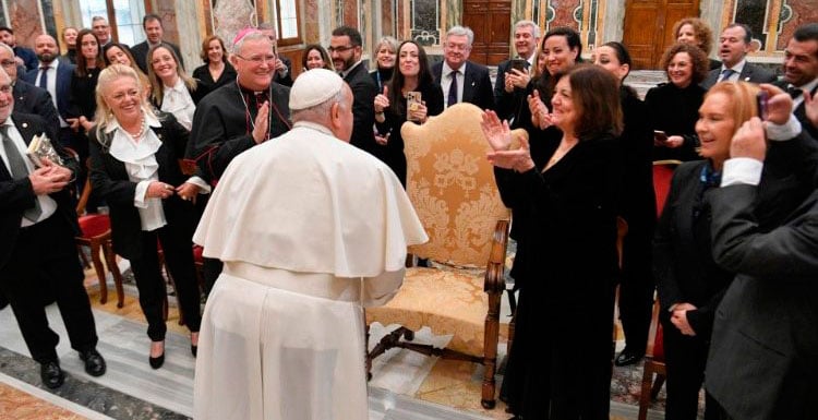 El papa Francisco con la Universidad Católica de Murcia