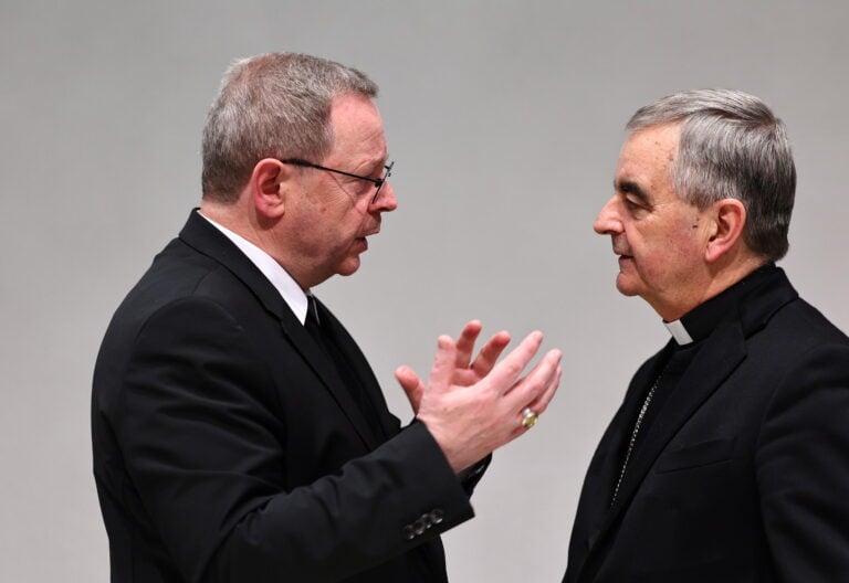 Bätzing y el nuncio Eterovic