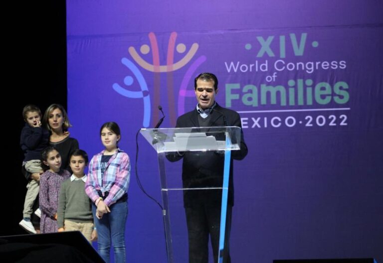 Familia en el Congreso Mundial de las Familias