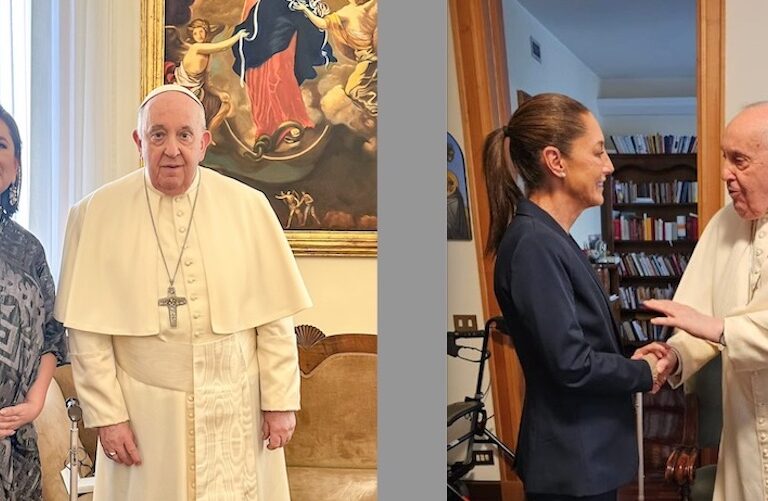 Las candidatas a la Presidencia de México van por la bendición del papa Francisco