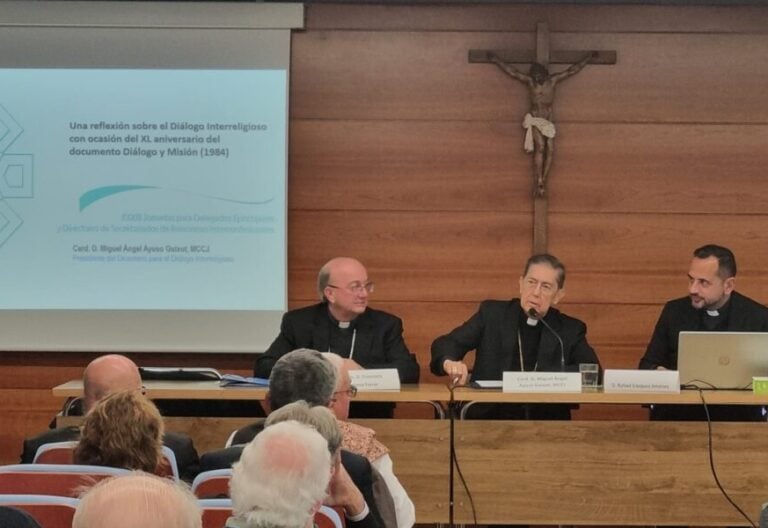 Miguel Ángel Ayuso, prefecto del Dicasterio para el diálogo interreligioso