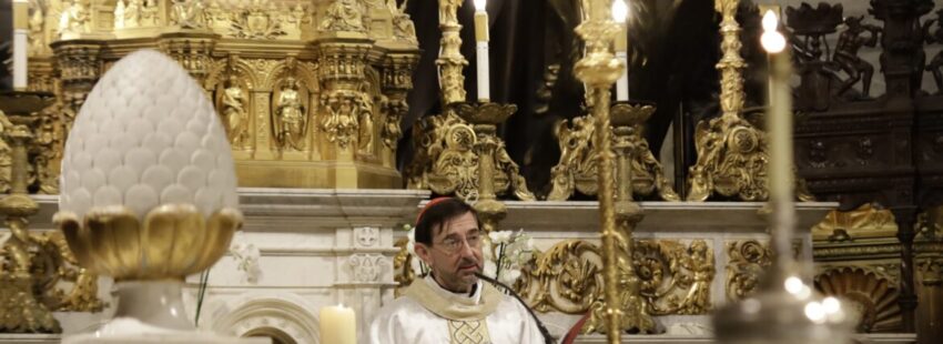 José Cobo, en la basílica de San Francisco el Grande