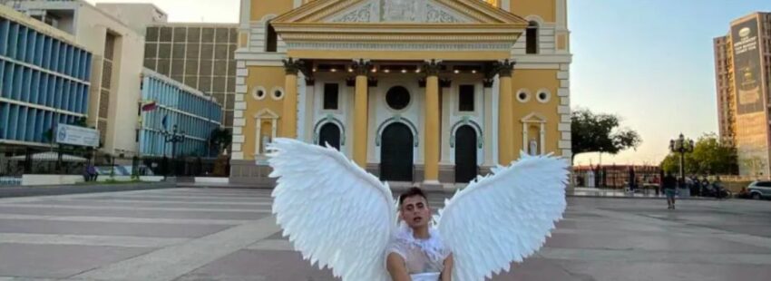 ‘Drag queen’ fue detenido tras posar semidesnudo frente a la basílica de La Chinita en