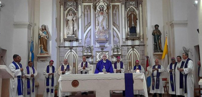 Obispos Región pastoral CENTRO - Febrero 2024