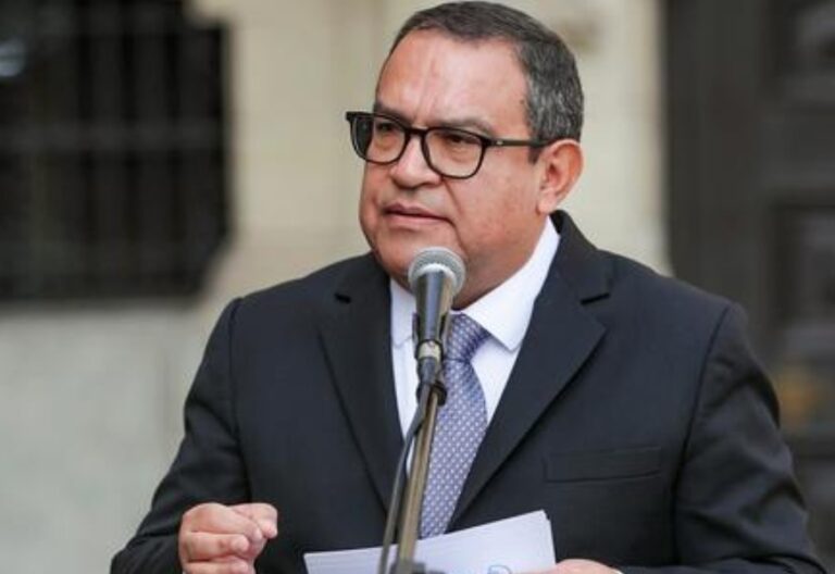 Renuncia de Alberto Otárola primer ministro fde Perú