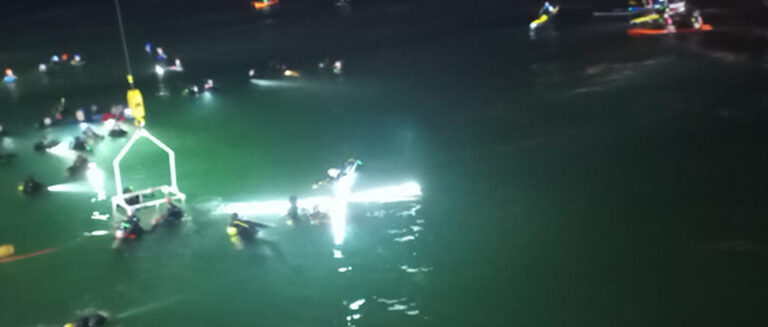 Roberto Listro: “Tuve el honor de ser uno de los buzos que llevan la Cruz debajo del mar”