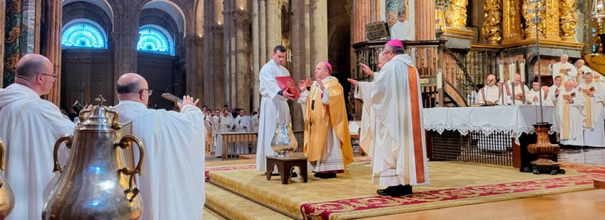 Un obispo nicaragüense exiliado en Santiago de Compostela