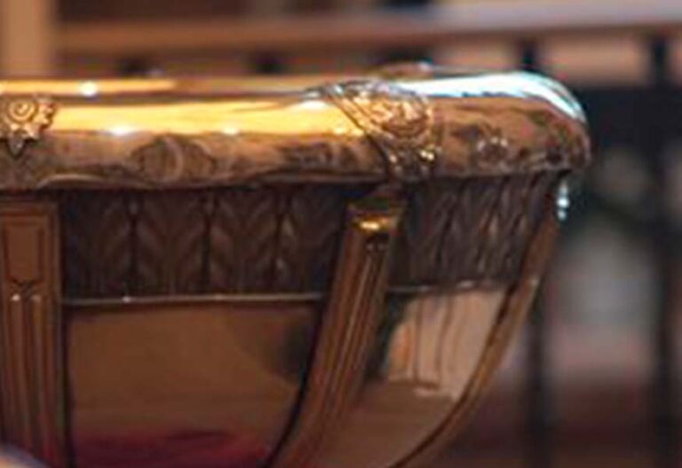 La pila bautismal de los reyes de España se traslada a la basílica de Atocha por el cierre de un