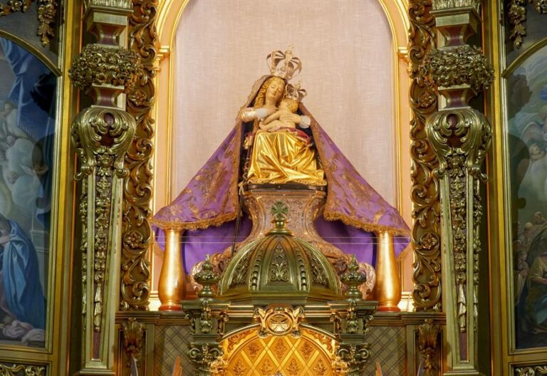 Imagen de la Virgen del Puerto, patrona de Plasencia