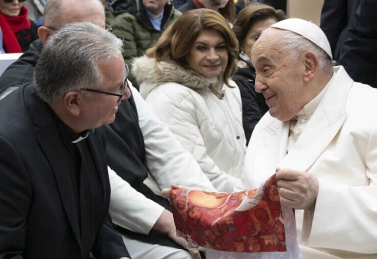 Luis Gerardo Moro Madrid y el Papa