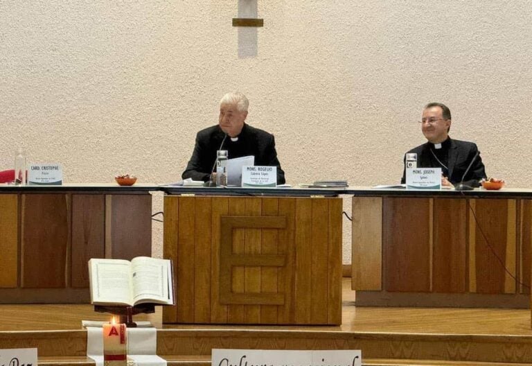 Obispo Rogelio Cabrera en la asamblea plenaria de los obispos de México