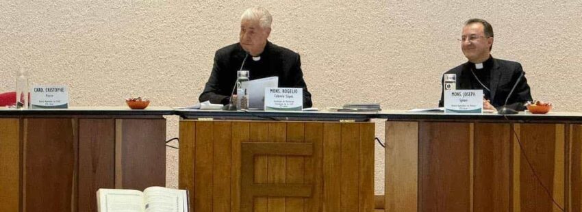 Obispo Rogelio Cabrera en la asamblea plenaria de los obispos de México