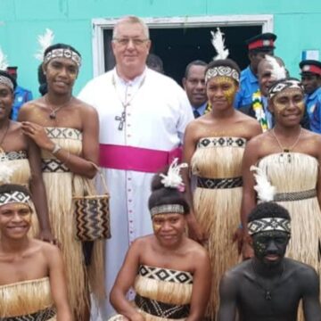 Obispo de Newak, en Papúa Nueva Guinea