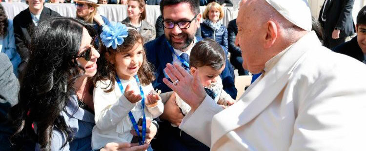 El papa Francisco recibe a la Acción Católica Italiana