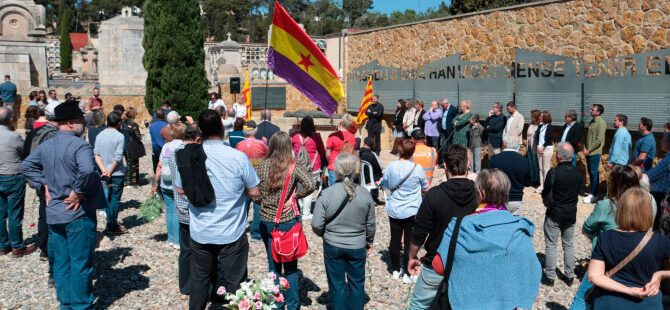Homenaje víctimas del franquismo en Tarragona