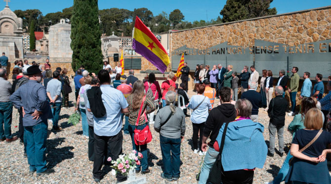 Homenaje víctimas del franquismo en Tarragona