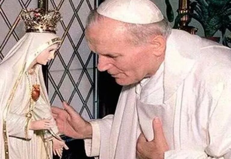 Juan Pablo II y la Virgen de Fátima