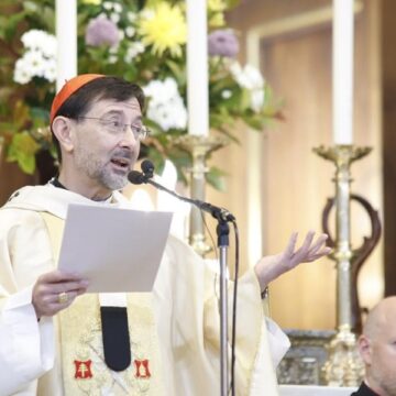 El cardenal José Cobo, en la misa de la fiesta de San Isidro 2024