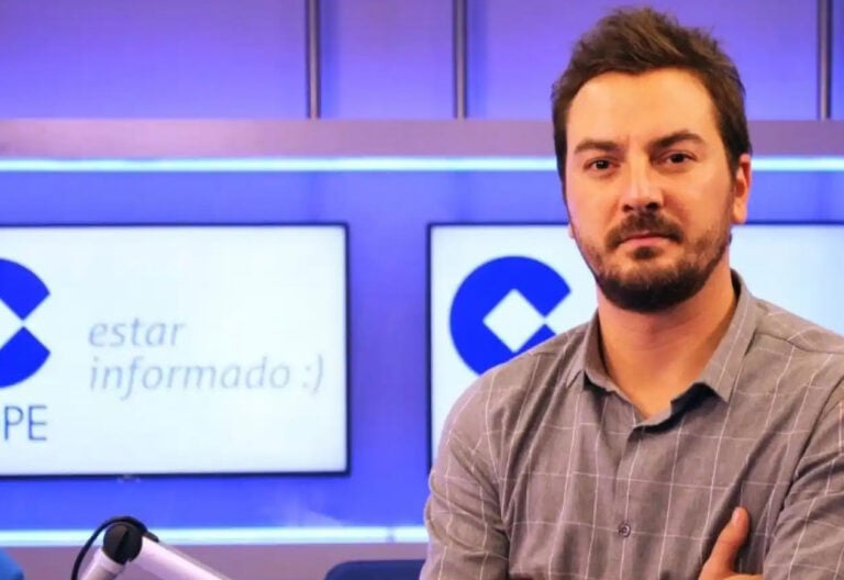 El periodista Jorge Bustos