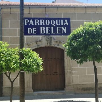 La parroquia de Nuestra Señora de Belén, en Miajadas