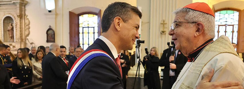 El cardenal paraguayo expresó en el Tedeum que “en la Patria, todos somos hermanos”