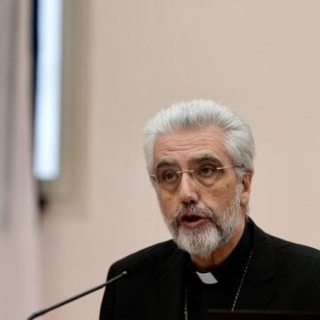 El subsecretario de la Secretaría del Sínodo, Luis Marín