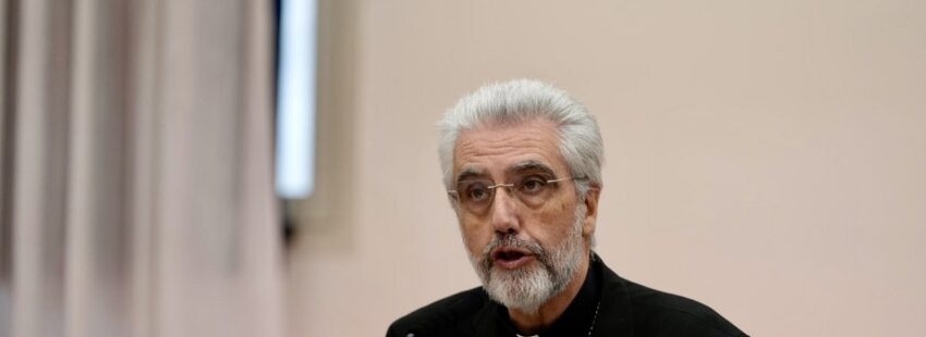 El subsecretario de la Secretaría del Sínodo, Luis Marín