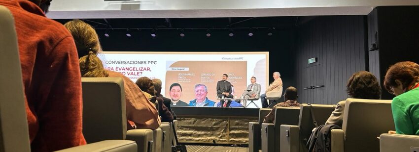 Jesús Úbeda, Lorenzo de Santos y Raúl Rodríguez, en las Conversaciones PPC 2024