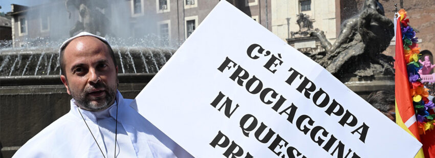El papa Francisco, protagonista del Orgullo en Roma: “También hay mucho mariconeo aquí”