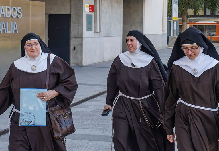 Las clarisas de Belorado, en los juzgados de Burgos