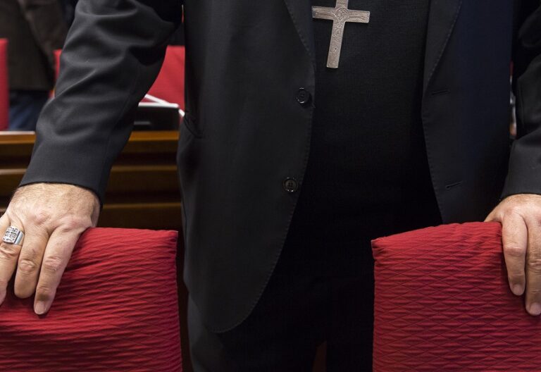 Un obispo en la Asamblea Plenaria de la Conferencia Episcopal Española