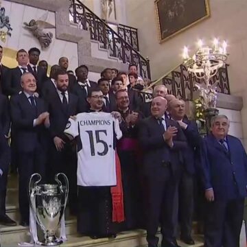 El Real Madrid ofrece la Copa de Europa a José Cobo