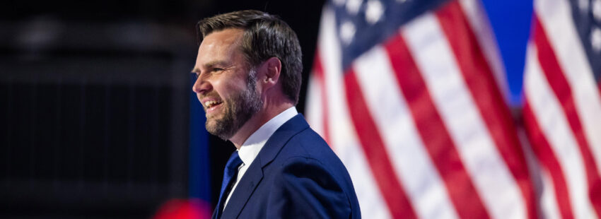 senador católico J. D. Vance a candidato republicano a la vicepresidencia de los Estados Unidos