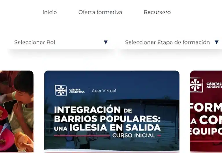 Cáritas Argentina apuesta a la formación