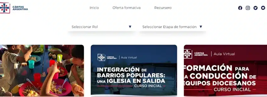 Cáritas Argentina apuesta a la formación