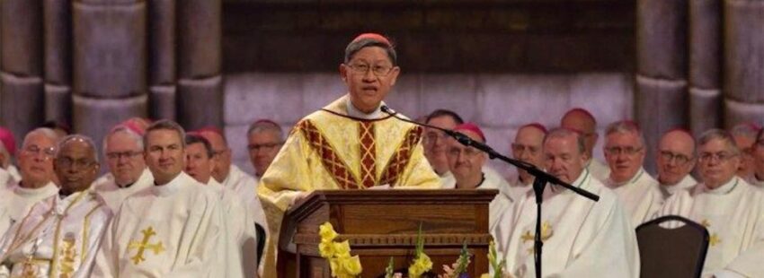 Cardenal Tagle en el Congreso Eucarístico Nacional