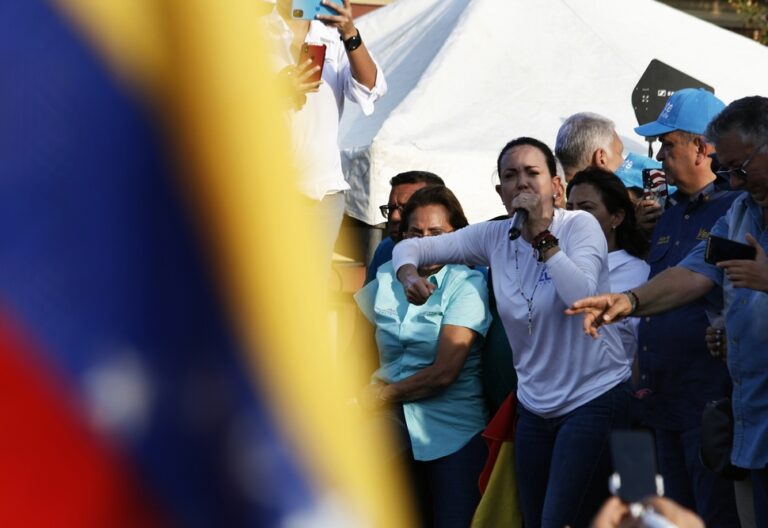 María Corina, líder de la oposición