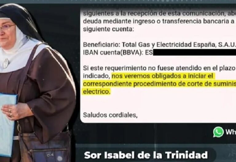 Mensajes a Cuatro de la ex abadesa de Belorado, sor Isabel de la Trinidad