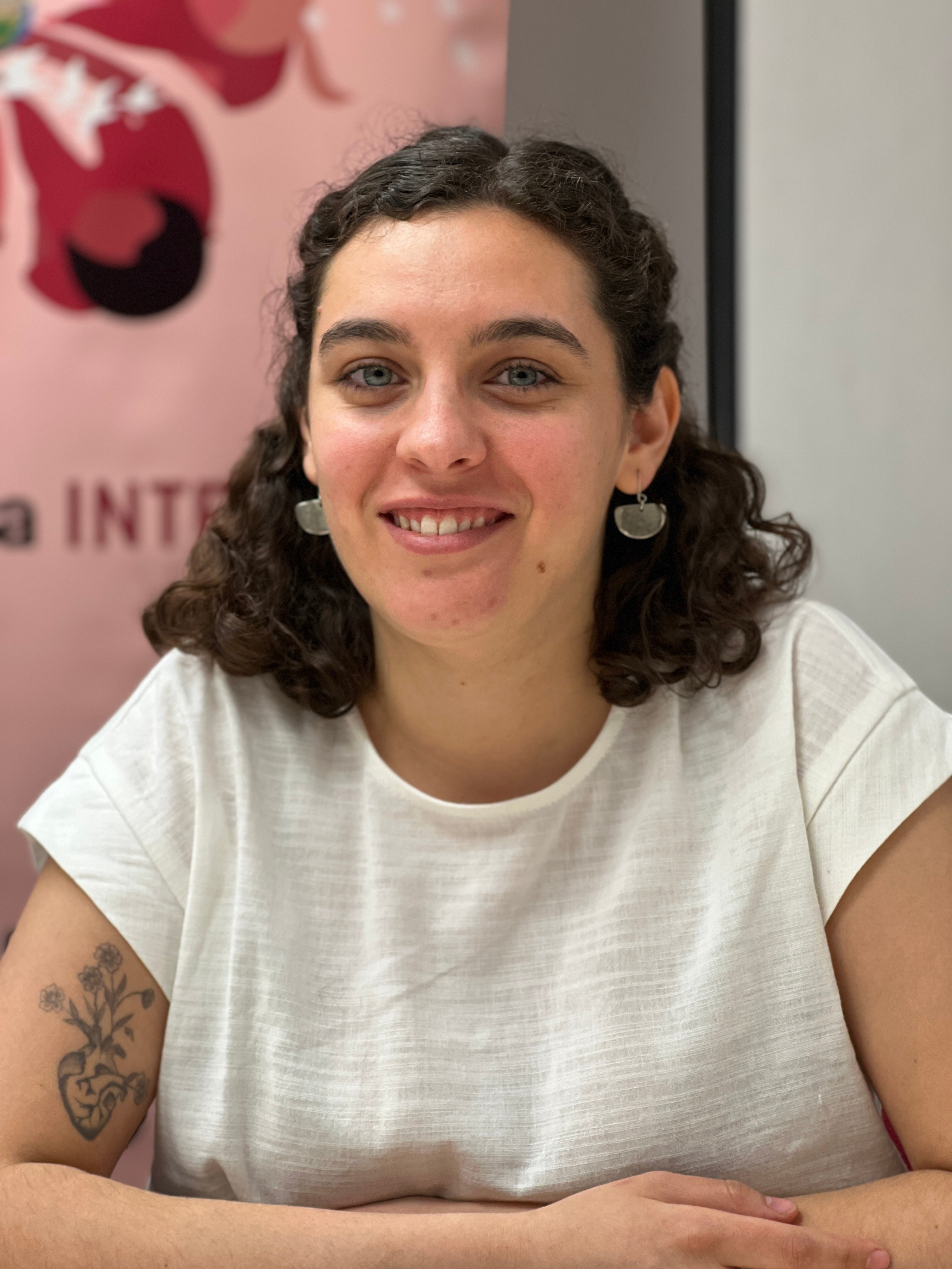 Valentina Vidal, activista argentina. Foto: Laura Daniele