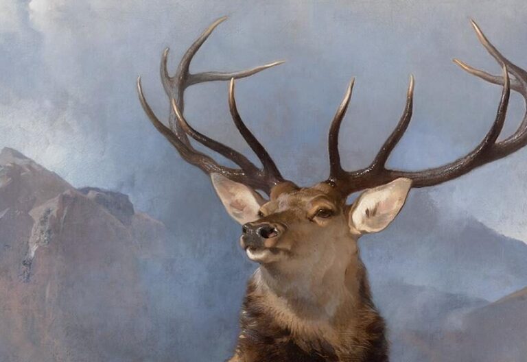Imagen de Sir Edwin Landseer (ca. 1851). The Monarch of the Glen. Óleo sobre lienzo. Londres: National Gallery.