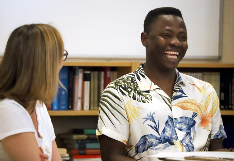 Acogida de migrantes en la Fundación Corazonistas. Foto: José Manuel Romera (Fundación Corazonistas)