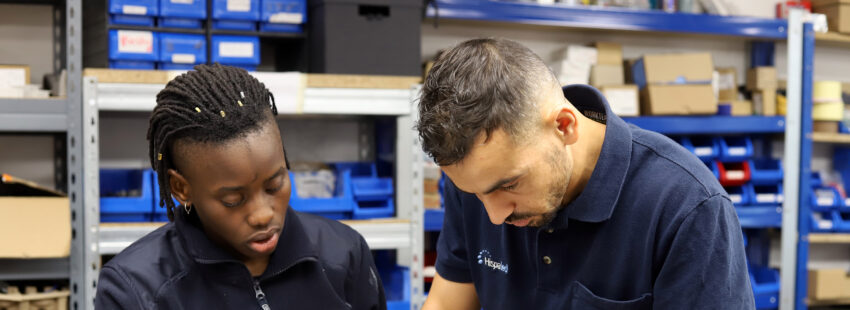 Acogida de migrantes en la Fundación Corazonistas. Foto: José Manuel Romera (Fundación