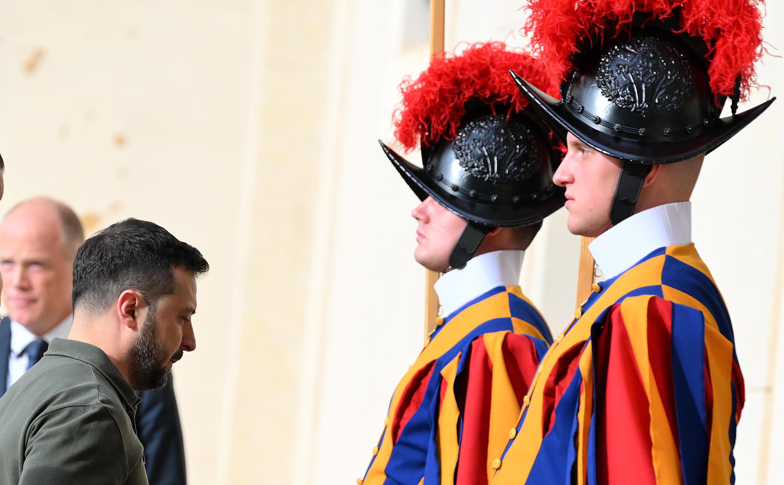 Zelenski en el Vaticano