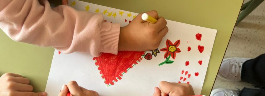 Mensajes de los niños de Atzeneta para los afectados por las inundaciones en Valencia