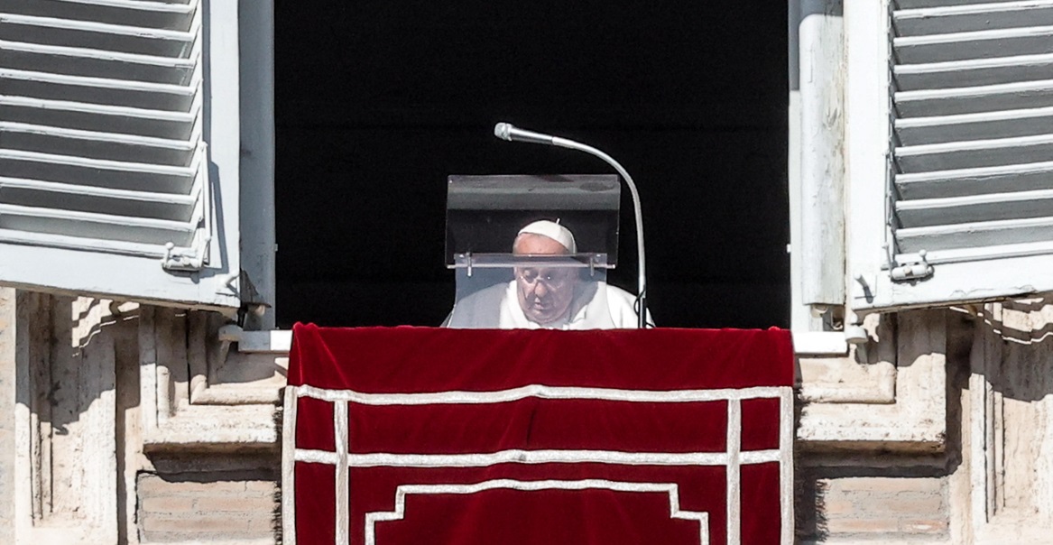 El papa Francisco, en el ángelus del 17 de noviembre